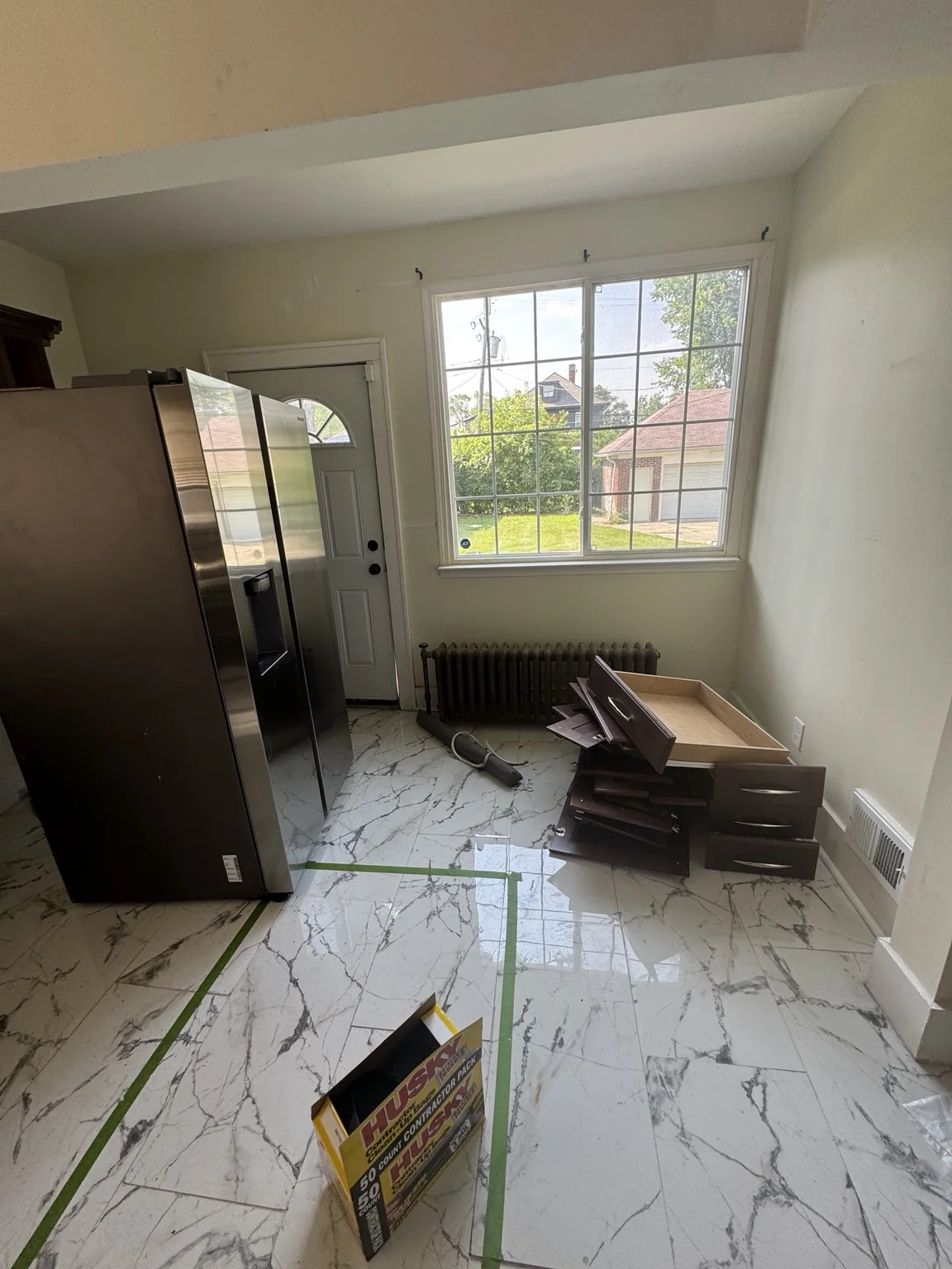 Kitchen demolition
